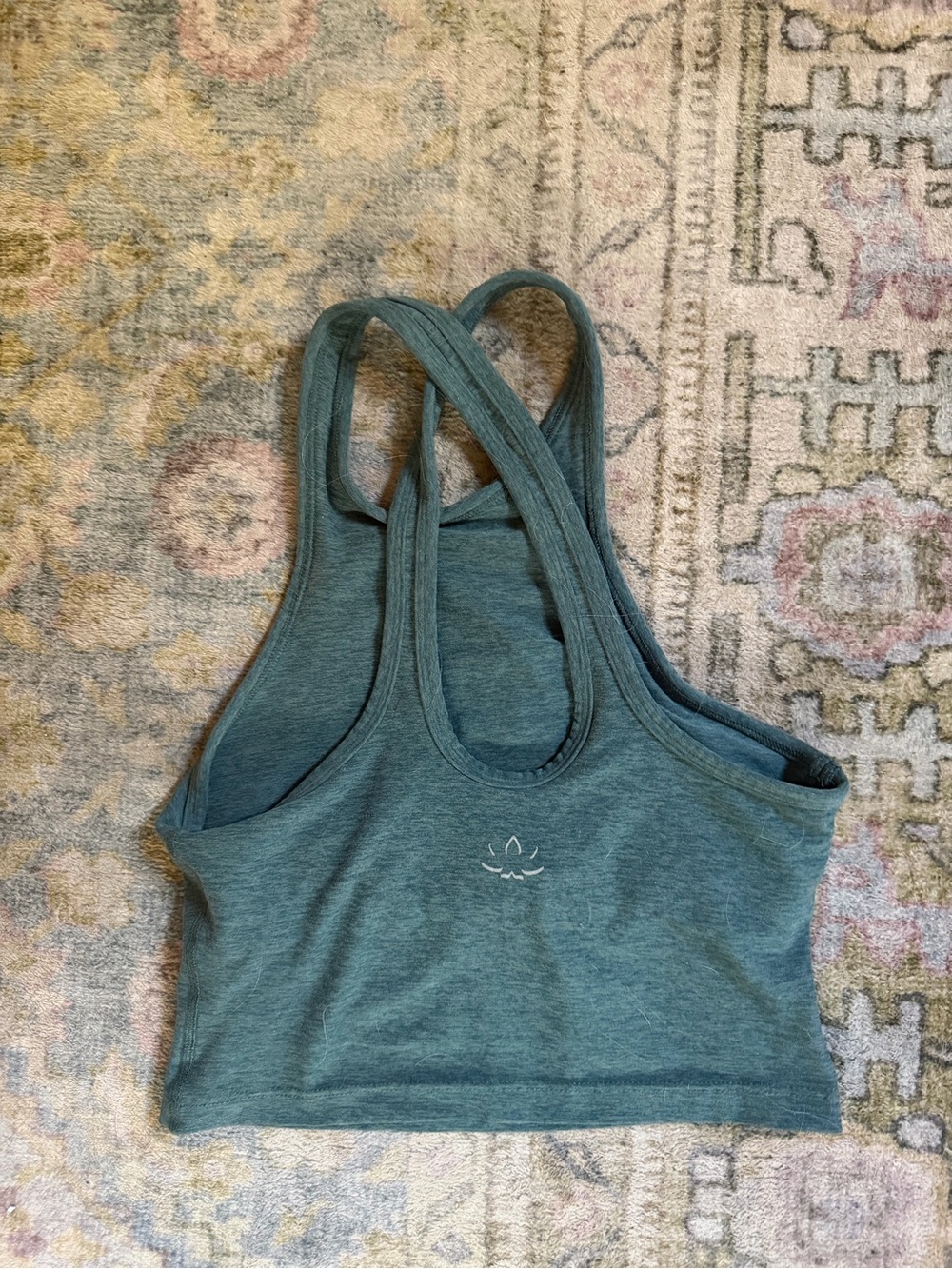 Beyond Yoga Teal Racerback Top